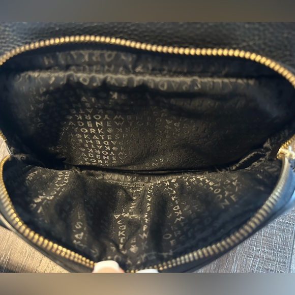 Black Kate spade leather backpack purse - Picture 7 of 10